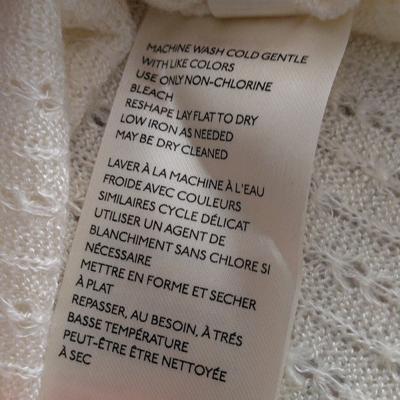 Maeve By Anthropologie Medium Addie Ruffled Hacci Pullover Sweater - Picture 14 of 17